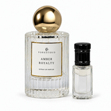 Amber Royalty Spray & 6ML Perfume Oil Set